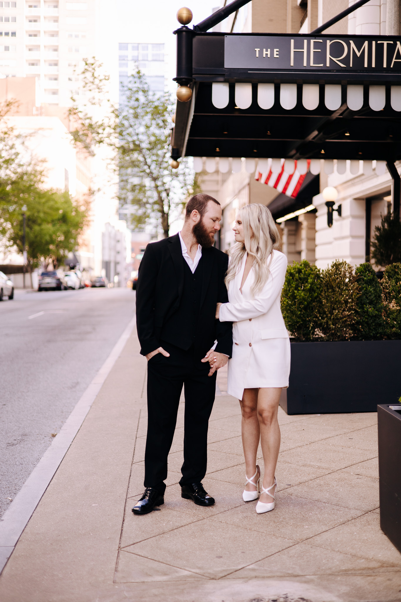 Hermitage Hotel. Nashville Photographer. Elopements in Nashville. Engagement Photo ideas in Nashville.